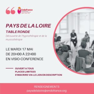 présentation table ronde Endofrance Pays de la Loire