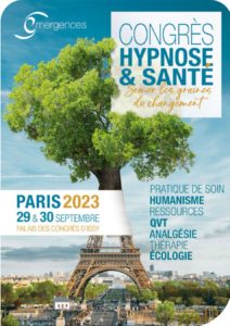 Conférence présentant la préparation à la chirurgie de l'endométriose au congrès hypnose et Santé paris 2023