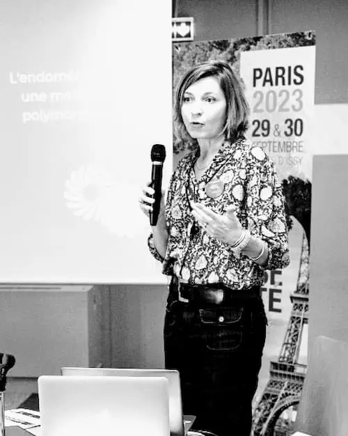 Présentation de l'intérêt de l'hypnose en préopératoire d'une chirurgie pour endométriose. Congrès d'hypnose Santé Paris 2023